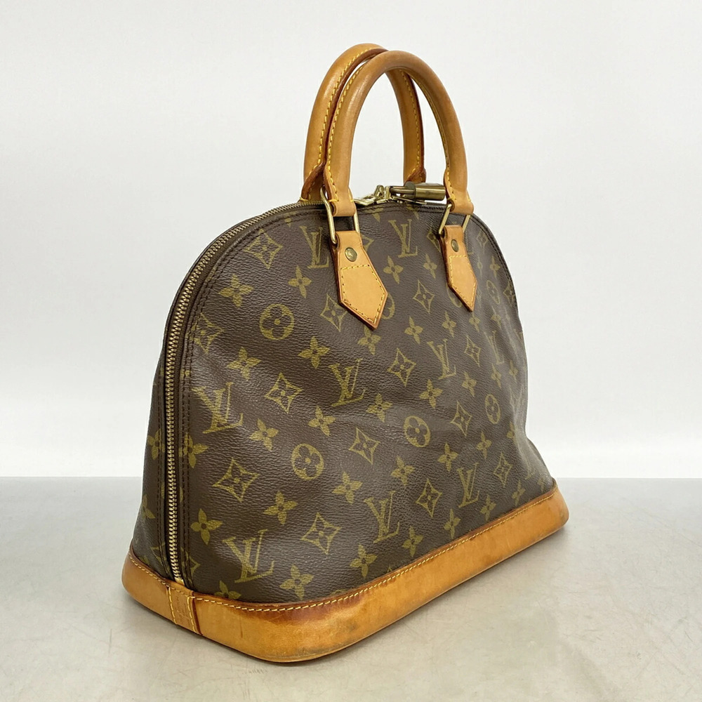 LOUIS VUITTON Authentic Brown Monogram Alma Bag - Picture 2 of 12